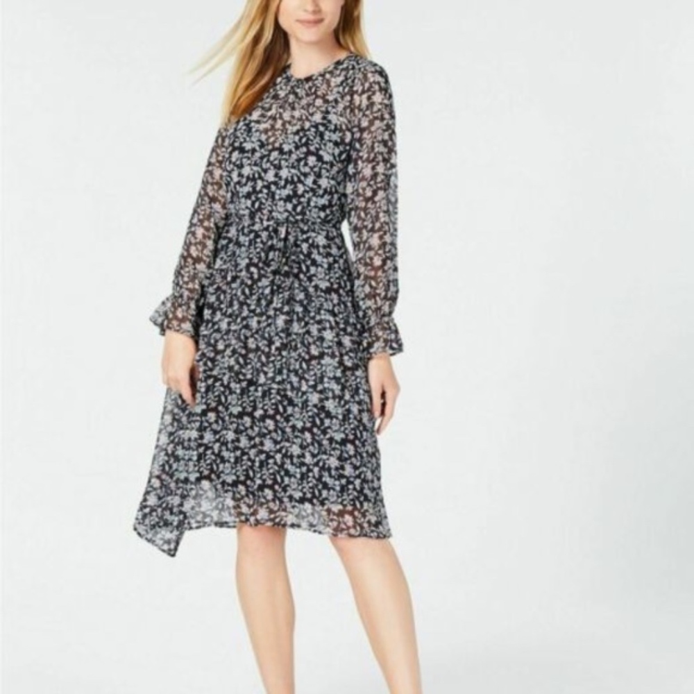 MAISON JULES Fleur Aysmmetric Maxi